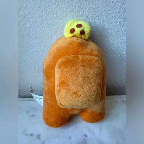 Among Us Series 2 Orange Plush Imposter 8” Toikido Genuine Sus Cheese Licensed‎ - Picture 4 of 7